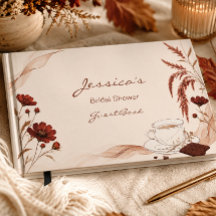 Rustic Fall Mocha Coffee Chocolate Bridal Shower