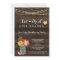 Rustic Fall Thanksgiving Dinner Party Invitation