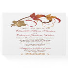 Rustic Falling Leaves Wedding
