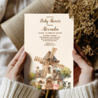 Rustic Farm Animal Gender Neutral Baby Shower