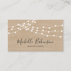Rustic farm design theme business card