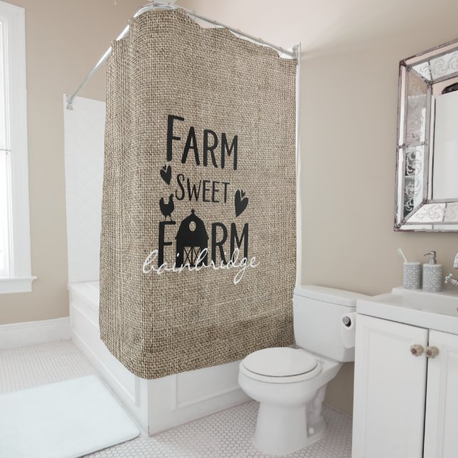 Rustic Farm Sweet Farm Farmhouse Personalized (In Situ)