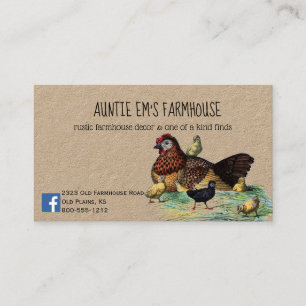 Rustic Farmhouse Business Card