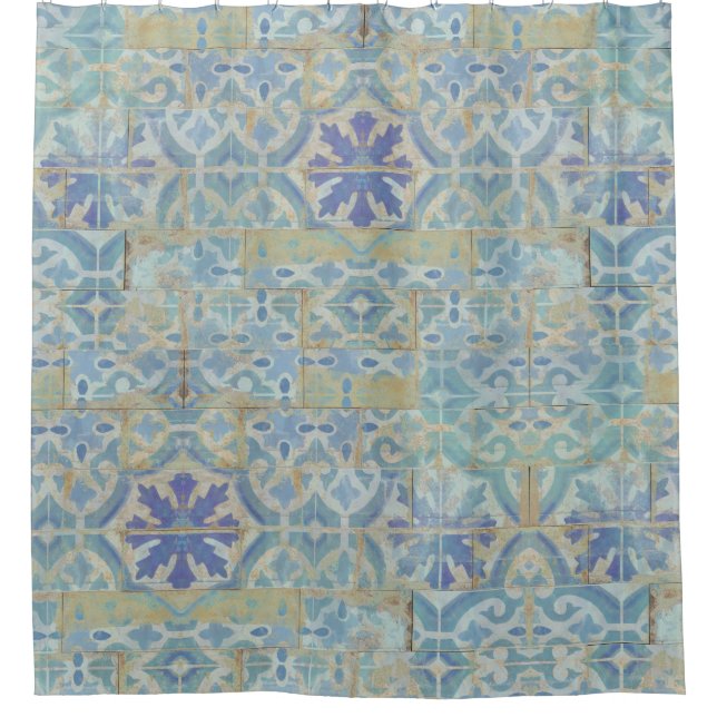 Rustic Farmhouse Old Havana Tile Beach Home Decor (Front)