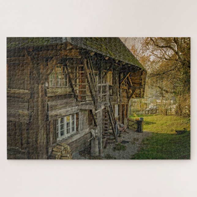 rustic farmhouse puzzle (Horizontal)