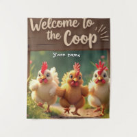 Rustic Farmhouse Wall Art – Welcome to the Coop