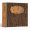 Rustic Faux Piece of Wood Grain Tree Bark