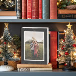 Rustic Favourite Photo Black Wooden Box Sign<br><div class="desc">Customize with your own photo; customize the colour on the face
Placeholder images by https://unsplash.com/@jessicarockowitz</div>