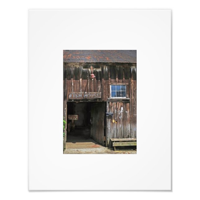 Rustic Fish Dock House Photo (Devant)