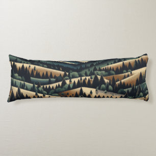 Rustic Flannel - cabin decor Body Pillow