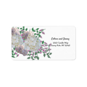 Rustic Floral Address Label