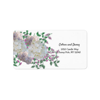 Rustic Floral Address Label