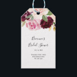 Rustic Floral and Botanical Foliage Bridal Shower Gift Tags<br><div class="desc">These rustic floral and botanical foliage bridal shower gift tags are perfect for a modern wedding shower. The design features beautiful and colourful hand-drawn flowers and foliage,  elegantly arranged into attractive bouquets.</div>