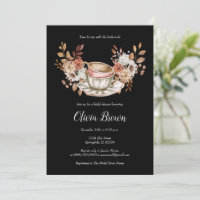 Rustic Floral Bridal Tea