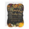 Rustic floral brown barn wood Thanksgiving dinner