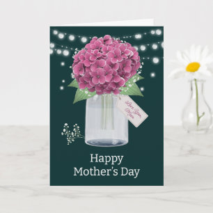 Rustic Floral Mother's Day Card
