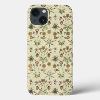Rustic Floral Pattern by William Morris Ipad Mini iPhone 13 Case