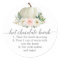 Rustic Floral Pumpkin Hot Chocolate Bomb Favour Cl
