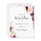 Rustic Floral Rehearsal Dinner Welcome Sign
