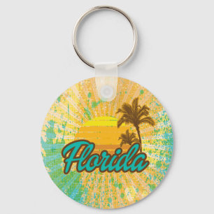 Rustic, Florida Keychain