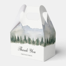 Rustic Forest and Mountain Wedding