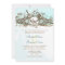 Rustic Forest Birds Bronze Scroll Wedding