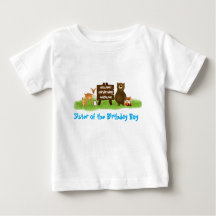 Rustic Forest Birthday Party Animals Lil Sister