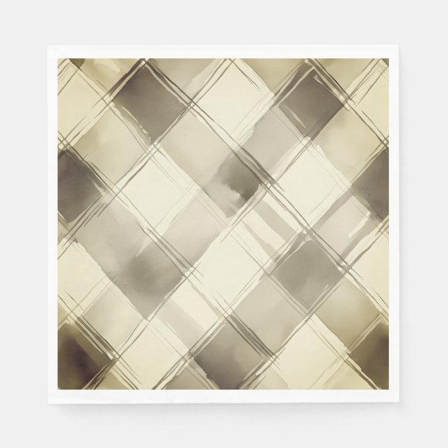 Rustic Fresh Off the Market Fruit Bridal Shower Napkin (Front)