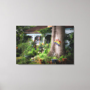 RUSTIC GARDEN Canvas Art