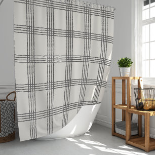 Rustic Geometric Modern Minimalist Plaid