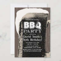 Rustic Giant Beer & BBQ 50th Birthday Party