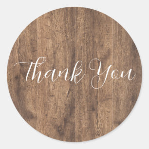 Rustic Gold Eucalyptus & White Floral Wedding Classic Round Sticker