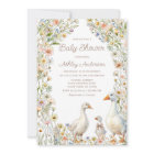 Rustic Goose Family Baby Shower