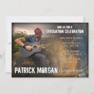 Rustic Graduation Announcement