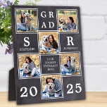 Rustic Graduation Keepsake Unique Photo Collage Plaque<br><div class="desc">Celebrate your graduate and give a special personalized gift with this custom photo collage graduation plaque. This unique photo collage graduate plaque is will be a treasured keepsake. Customize with 6 of your favourite senior or college photos, and personalize with graduating year, monogrammed name, high school or college. See 'personalize...</div>