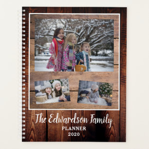Rustic grange bois famille photo collage 2020