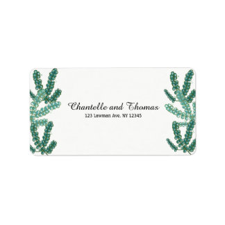 Rustic Green Eucalyptus Label