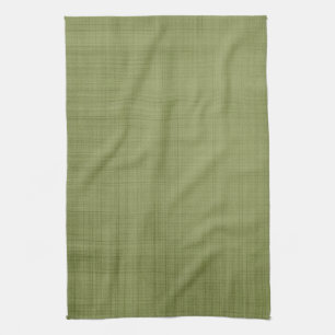 Rustic Green Kitchen Towel