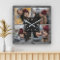 Rustic Grey Wood 4 Pictures Family Photo Collage