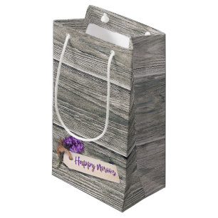 Rustic Happy Norooz Hyacinth - Small Gift Bag