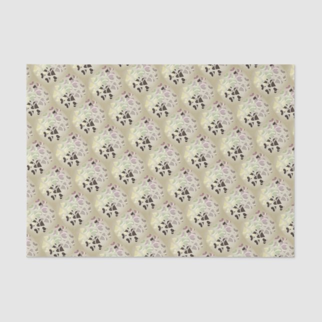 Rustic Hearts Tissue Paper (Front)