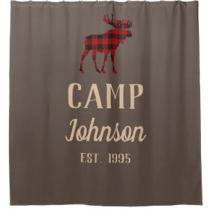 Rustic Home  Plaid Moose Family Camp