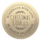 Rustic Homemade Christmas Cookies Gold