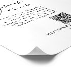 Rustic Honeymoon Fund QR Wishing Well Sign