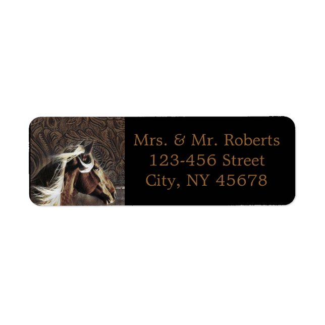 rustic  horse cowboy  western country wedding (Front)