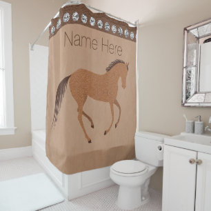 Rustic Horse Faux Leather Bath And Home Silver