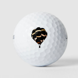 Rustic Hot Air Balloons Golf Balls