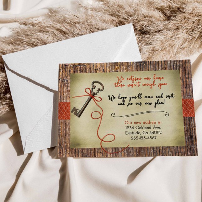 Rustic Housewarming Party Invitation (Creator Uploaded)