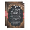 Rustic I Do BBQ Country Engagement Invitations