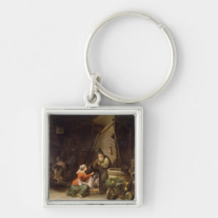 Rustic Interior Keychain